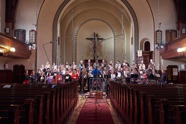 MDR-Rundfunkchor recording © Christina Gembaczka